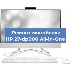 Замена термопасты на моноблоке HP 27-dp000 All-in-One в Волгограде